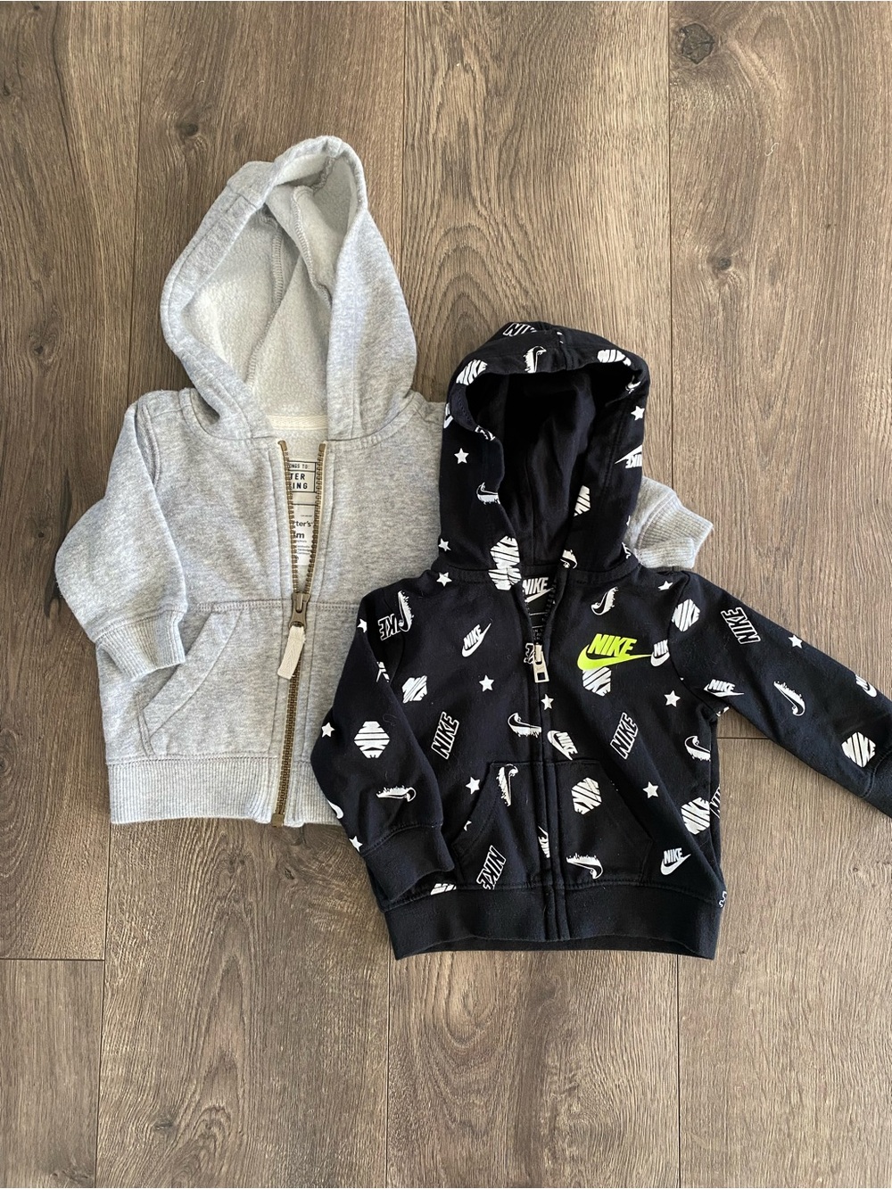 Nike & Carter’s Zip Ups 3M Boy